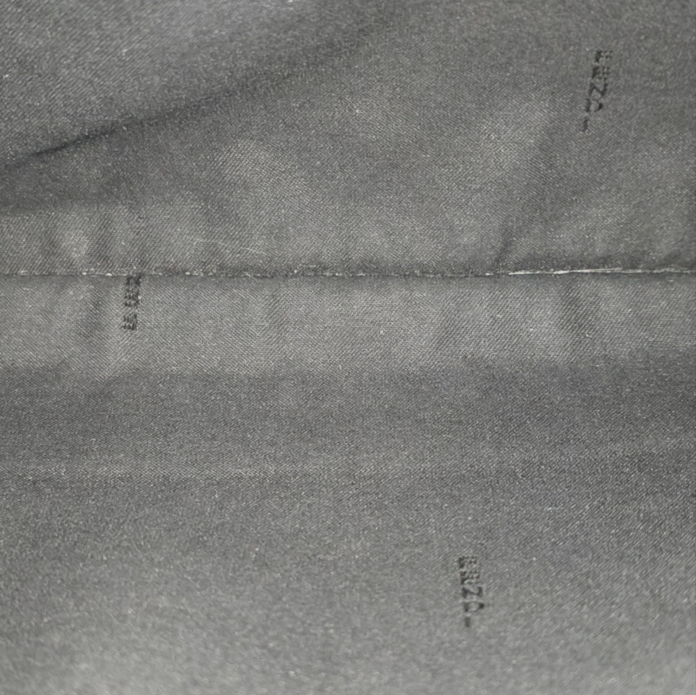 Fendi ROMA THINK Navy and Red Logo Clutch - Picture 7 of 8